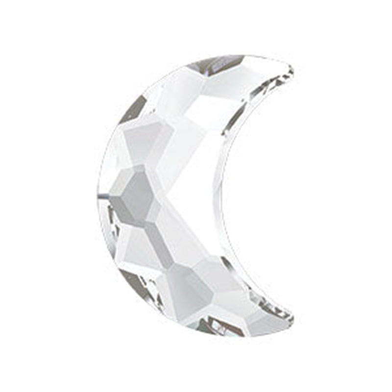 Swarovski - 2813 Moon Flat Back - Crystal 5.5mm (8ct)